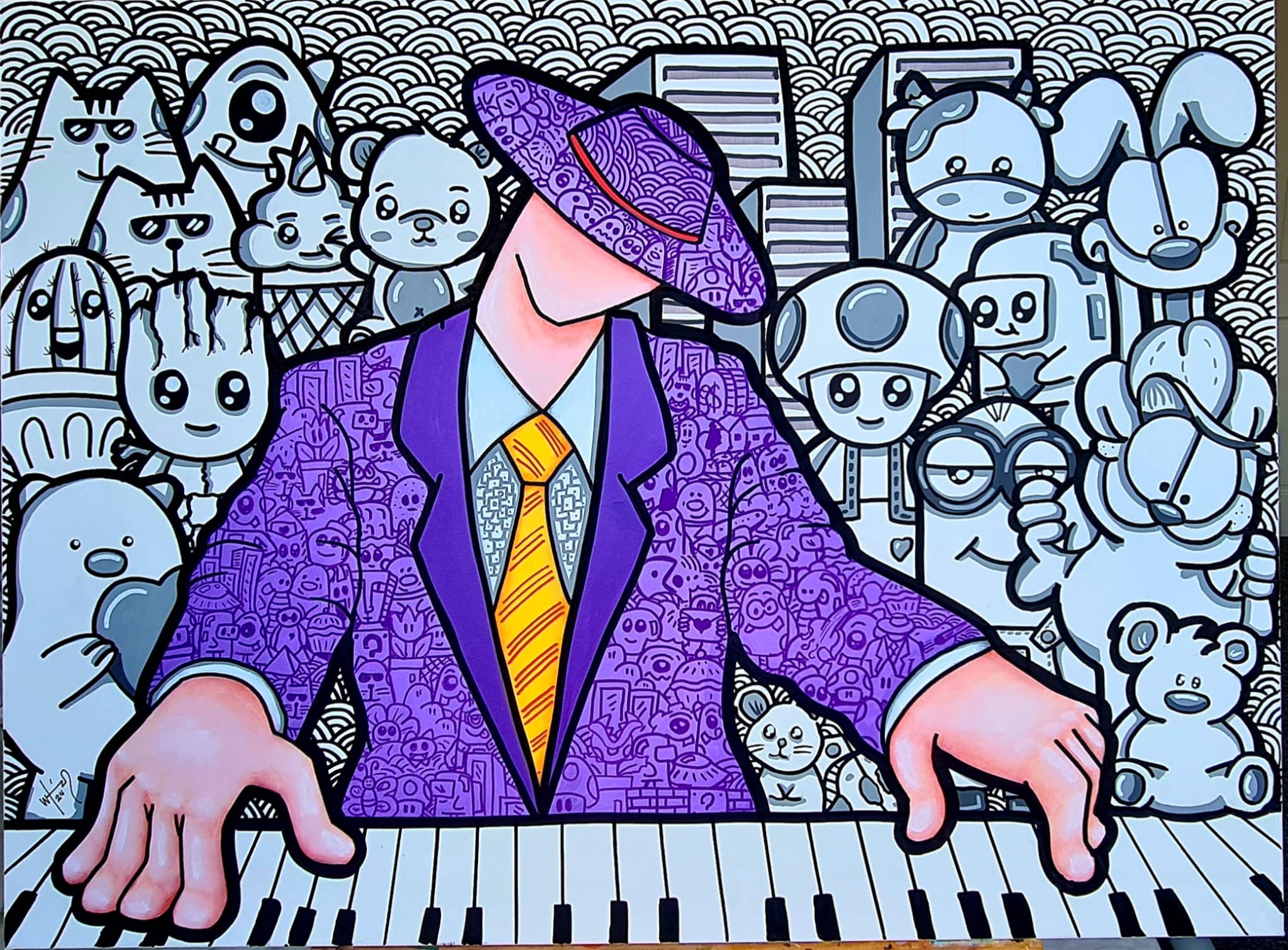 Walter H. - Purple Suit